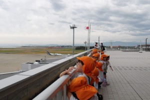 【年長組】新潟空港に行きました！