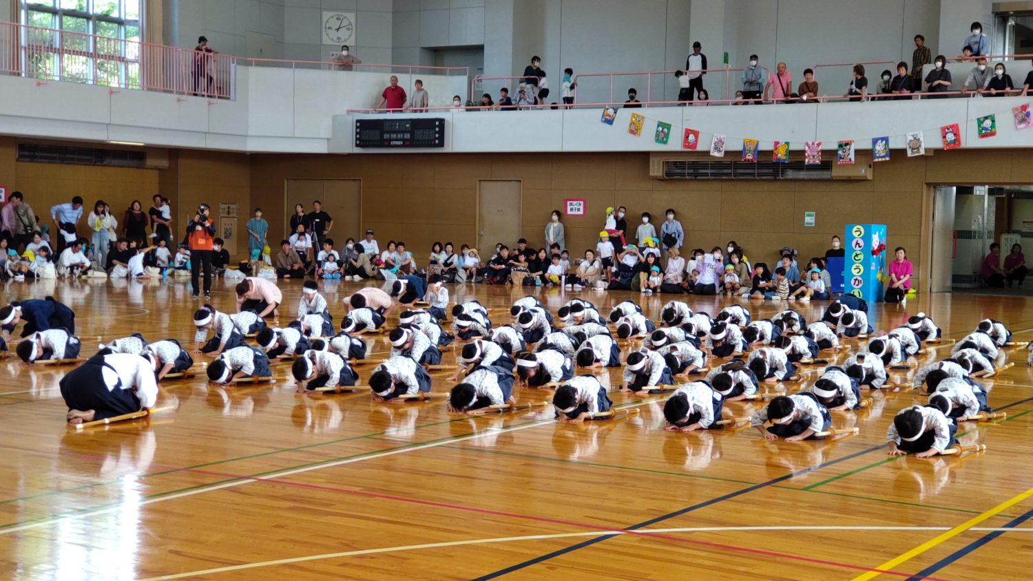 年中・年長組　運動会